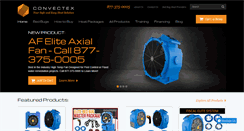 Desktop Screenshot of convectex.com